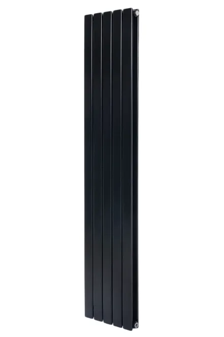 Вертикальный дизайнерский радиатор отопления ARTTIDESIGN Livorno II 5/1800/340 черный матовый